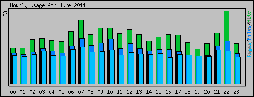 Hourly usage