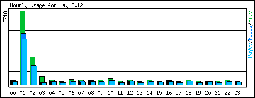 Hourly usage