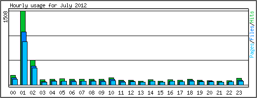 Hourly usage