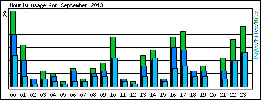 Hourly usage