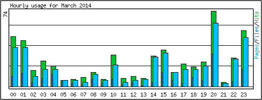 Hourly usage