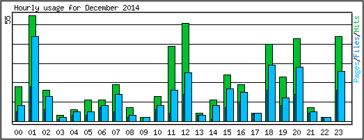 Hourly usage