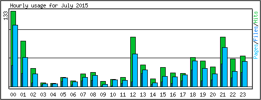 Hourly usage
