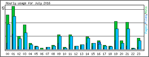 Hourly usage
