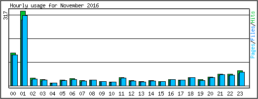 Hourly usage