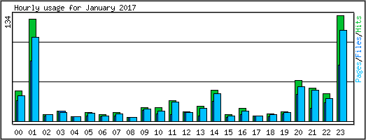 Hourly usage