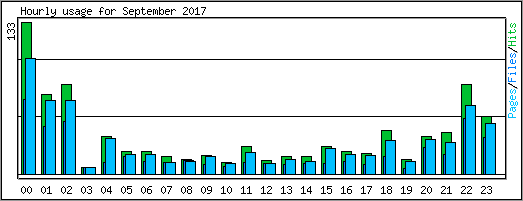 Hourly usage